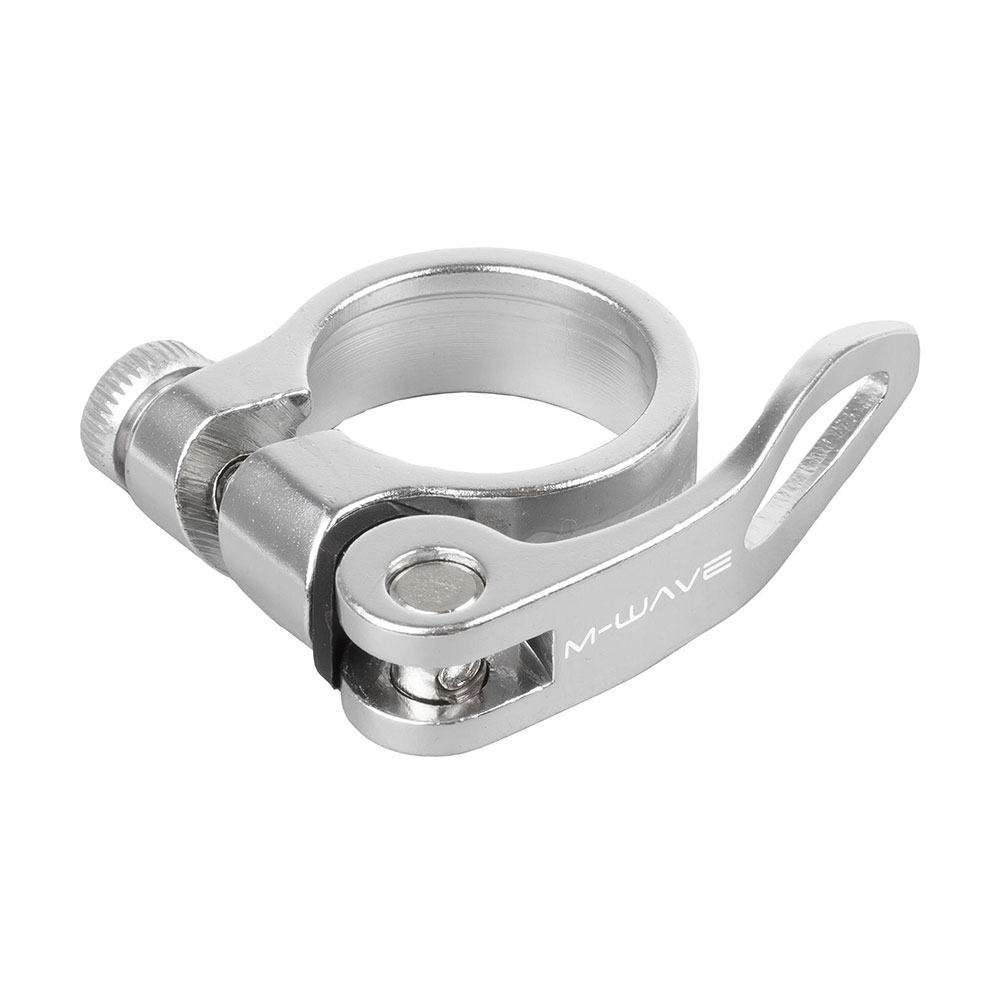 Хомут на штырь M-WAVE M-WAVE Clampy QR, Silver photo Хомут на штырь M-WAVE M-WAVE Clampy QR, Silver photo